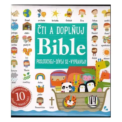 Čti a doplňuj - Bible : poslouchej, dívej se, vypravuj! - Dawn Machel (2017, Svojtka & Co)