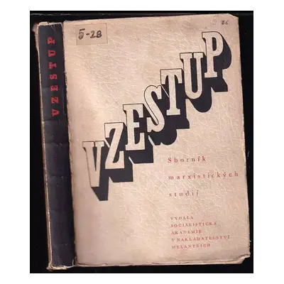 Vzestup : sborník marxistických studií (1948, Melantrich)