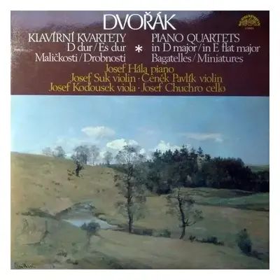 Piano Quartets In D Major / In E Flat Major / Bagatelles / Miniatures (2xLP) - Antonín Dvořák, J