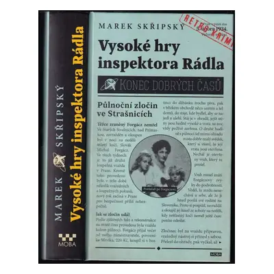 Vysoké hry inspektora Rádla : konec dobrých časů - Marek Skřipský (2017, MOBA)