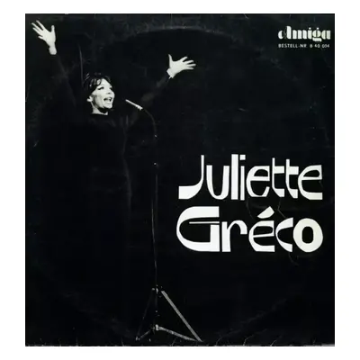 Juliette Gréco : Red Labels Vinyl - Juliette Gréco (1981, Amiga)