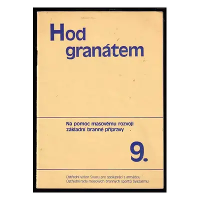 Hod granátem - Jiří Víšek (1983, Sportpropag)