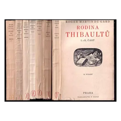 Rodina Thibaultů : Vesna - III. část - Roger Martin Du Gard (1933, F. Topič)