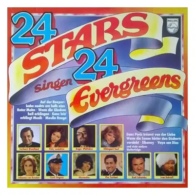 24 Stars Singen 24 Evergreens - Various (Philips)