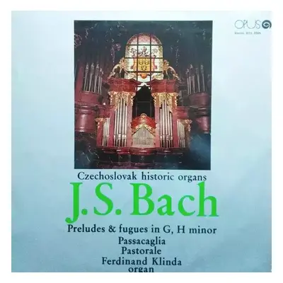 Preludes & Fugues In G, H Minor - Johann Sebastian Bach, Ferdinand Klinda (1979, Opus)