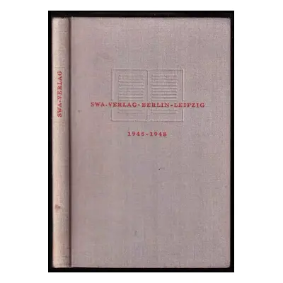 SWA Verlagskatalog 1945/1948 (1945, SWA Verlag)