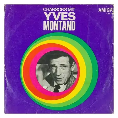 Chansons Mit Yves Montand - Yves Montand (1968, Amiga)