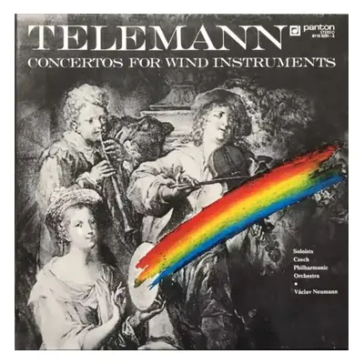 Telemann Concertos For Wind Instruments (2xLP) - The Czech Philharmonic Orchestra, Václav Neuman