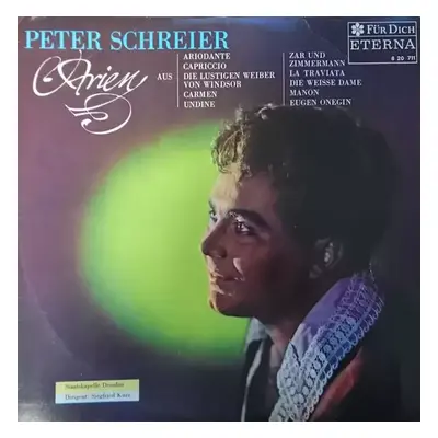 Peter Schreier Singt Arien - Peter Schreier (1968, Èterna)