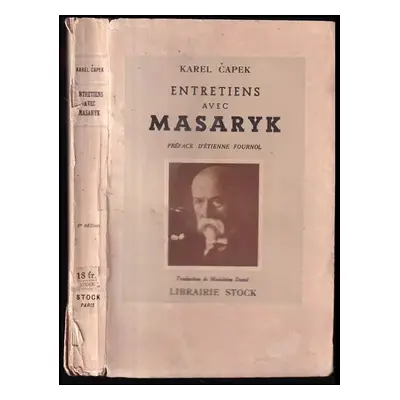 Masaryk - Karel Čapek (1937, A. St. Mágr)