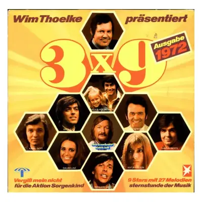 Wim Thoelke Präsentiert: 3x9 (9 Stars Mit 27 Melodien) - Various (1972, Stern Musik)