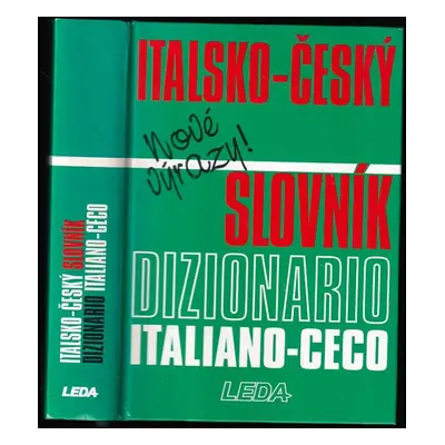 Italsko-český slovník : Dizionario italiano-ceco : nové výrazy! - Jaroslav Rosendorfský (2001, L