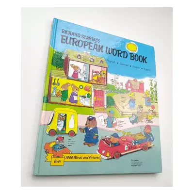 European word book : English, German, French, Czech - Richard Scarry (1991, Aventinum)