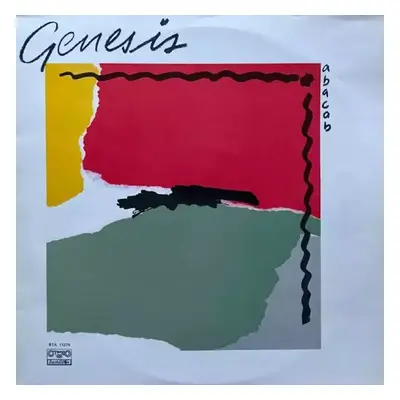 Abacab : Blue Label Vinyl - Genesis (1984, Vertigo)