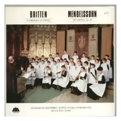 Britten - Mendelssohn - Escolanía De Montserrat (1974, Montserrat (2))