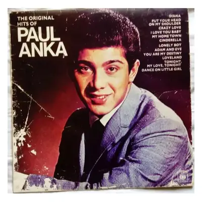 The Original Hits Of Paul Anka : Light Blue Labels Vinyl - Paul Anka (1982, Балкантон)