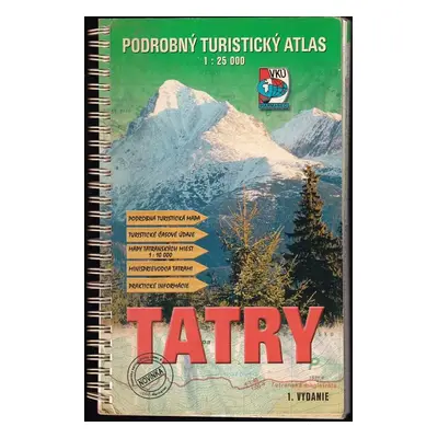 Tatry : podrobný turistický atlas 1: 25 000 (2000, Vojenský kartografický ústav)