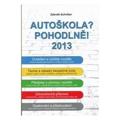 Autoškola? Pohodlně! : 2013 - Zdeněk Schröter (2013, Agentura Schröter)