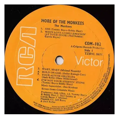 More Of The Monkees - The Monkees (1967, Colgems)