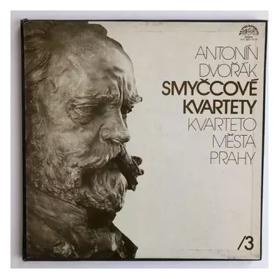 Smyčcové Kvartety /3 (4xLP + BOX + BOOKLET) - Antonín Dvořák, Prague String Quartet (1979, Supra