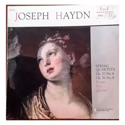 String Quartets Op. 20, No. 4 And Op. 76, No. 4 - Joseph Haydn, Prague String Quartet (1965, Sup