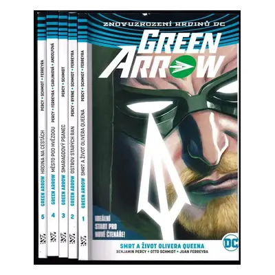 Green Arrow 1 - 5 - Kniha první - Smrt a život Olivera Queena + Kniha druhá - Ostrov starých ran