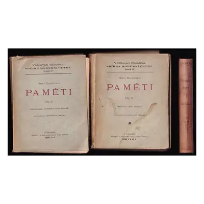 Paměti - Henri Rochefort (1904, Sokol)