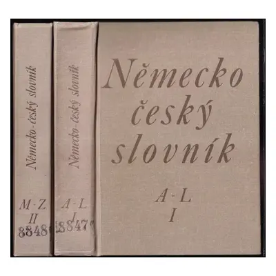 Německo-český slovník : Deutsch-tschechisches Wörterbuch - Hugo Siebenschein, Jaroslav Haupt (19