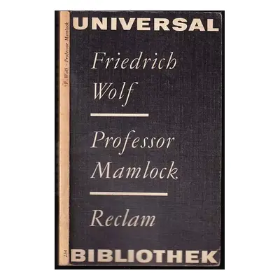 Professor Mamlock : Ein Schauspiel - Wolf Friedrich (1982)