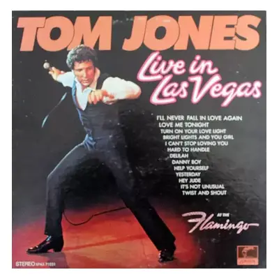 Live In Las Vegas - Tom Jones (1969, Parrot)