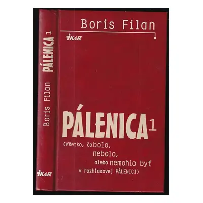 Pálenica : (všetko, čo bolo, nebolo, alebo nemohlo byť v rozhlasovej Pálenici) - 1 - Boris Filan