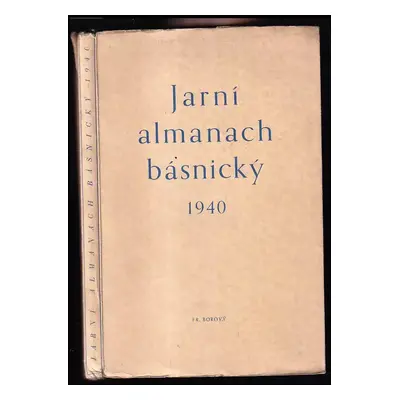 Jarní almanach básnický 1940 (1940, František Borový)