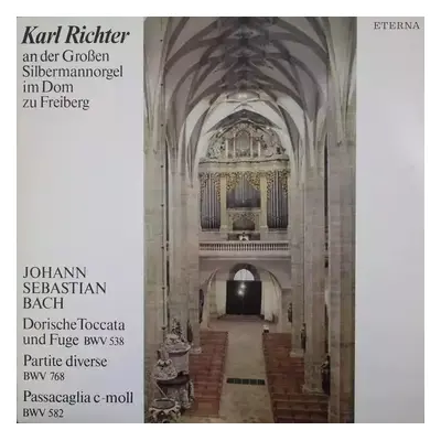 Karl Richter An Der Silbermannorgel Im Dom Zu Freiberg : No Awa Vinyl - Johann Sebastian Bach, K