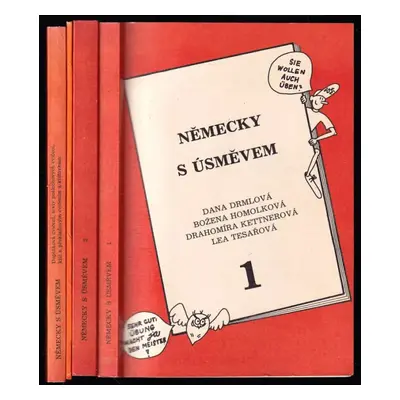 Německy s úsměvem 1 - 2 + Německy s úsměvem - německo-český slovníček + Německy s úsměvem - dopl