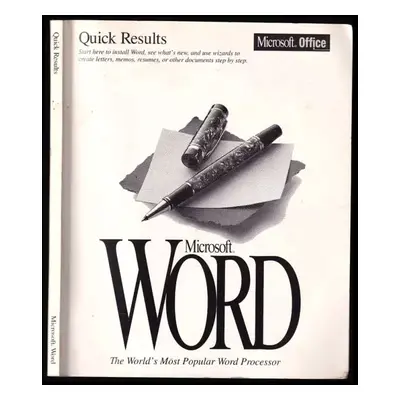 Microsoft Word : Version 6.O: Quick Results (1994, Microsoft Corporation)