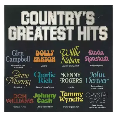 Country's Greatest Hits (2xLP) : Gatefold Cover Vinyl - Various (1985, Atlantic Gap)