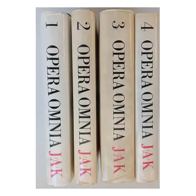 Opera omnia : Díl 1-4 - Jan Amos Komenský (1969, Academia)