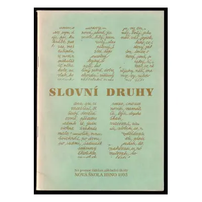 Slovní druhy (1993, Nová škola)