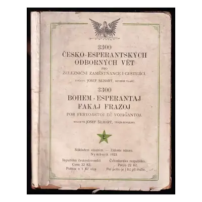 3300 českoesperantských odborných vět pro železniční zaměstnance i cestující : 300 bohem-esperan