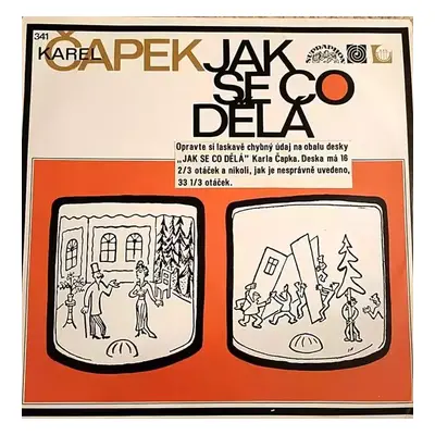 Jak Se Co Dělá - Karel Čapek (1973, Supraphon)