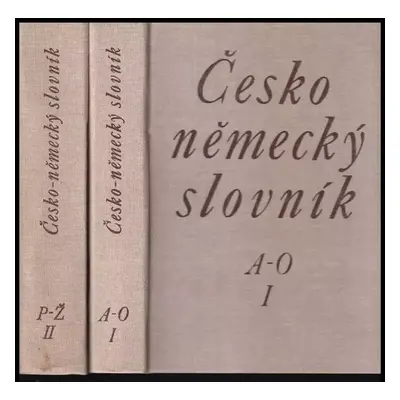 Česko-německý slovník : [2], P-Ž - Eduard Beneš, Hugo Siebenschein (1983, Státní pedagogické nak