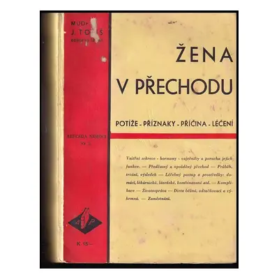 Žena v přechodu - J Tomš (1942, Antonín Plechatý)