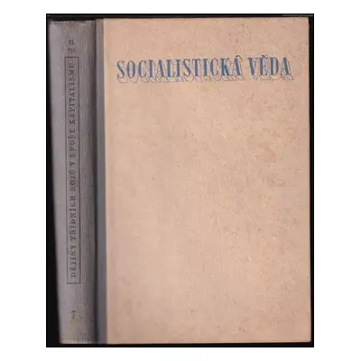 Vydavatelství knih Rovnost : Socialistická věda (1950, Rovnost)