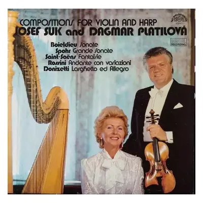 Compositions For Violin And Harp - Josef Suk, Dagmar Platilová (1989, Supraphon)