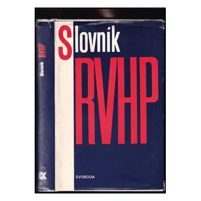 Slovník RVHP - Josef Holeček (1981, Svoboda)