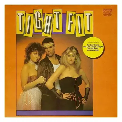 Tight Fit : Multicolor Checkered Label With Stars Vinyl - Tight Fit (1984, Балкантон)