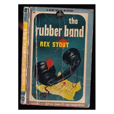 The Rubber Band - Rex Stout (1943, Pocket Book)