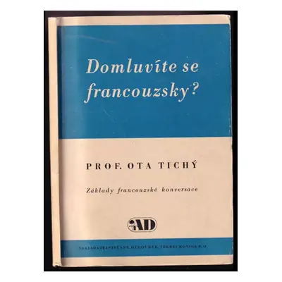 Domluvíte se francouzsky? : základy francouzské konversace : konversační a frazeologický slovníč