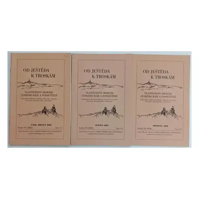 Od Ještěda k Troskám - ročník VII. (XXIII.) - čísla 1-2 + 3-4 + 5-6 (2000, Paměť Českého ráje a 