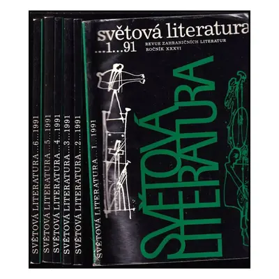 Světová literatura 91 - ročník 35. - čísla 1 - 6 - KOMPLETNÍ ROČNÍK : Revue zahraničních literat